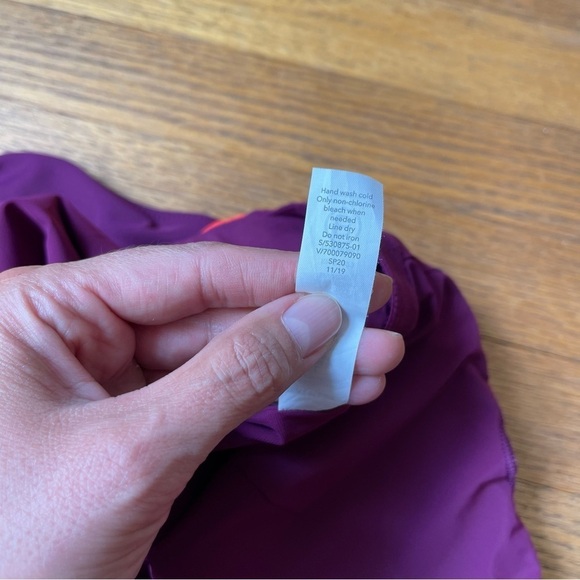 NEW Athleta Asym Colorblock One Piece Swimsuit 530875 Size Large - Picture 5 of 7